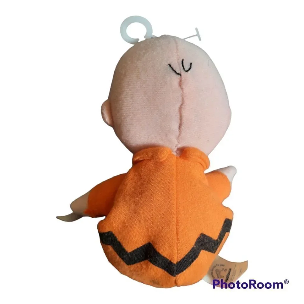 Vintage Peanuts Charlie Brown Bean Bag Plush By Applause 7
